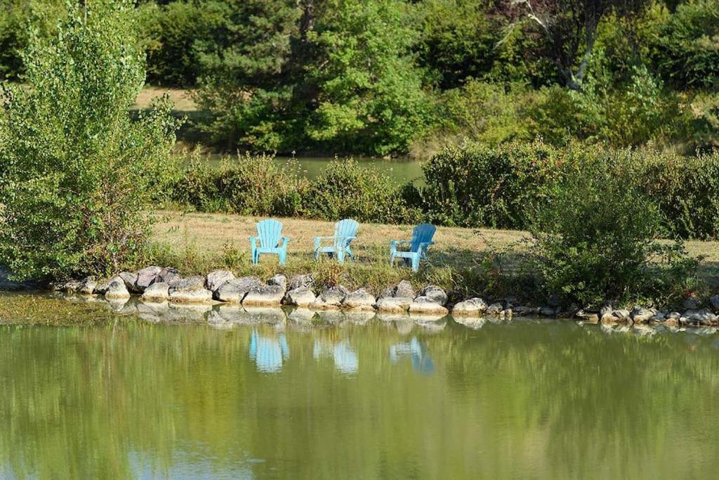 Chalet Au Milieu De La Foret Avec Lac A Proximite Layrac Esterno foto