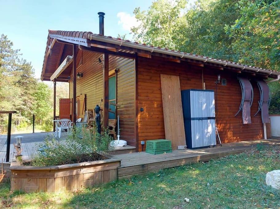 Chalet Au Milieu De La Foret Avec Lac A Proximite Layrac Esterno foto