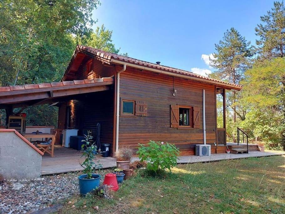 Chalet Au Milieu De La Foret Avec Lac A Proximite Layrac Esterno foto